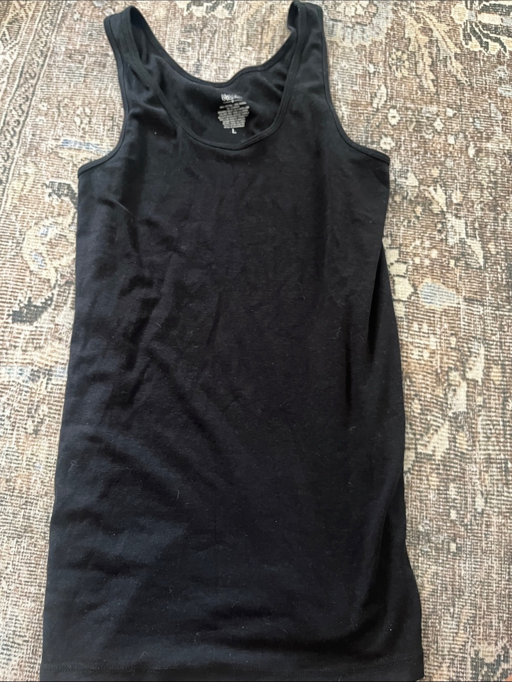 Mossimo Supply Co. Black Slim Tank Top